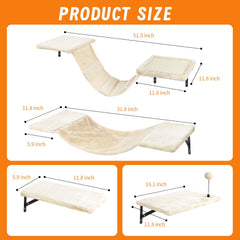 Sobly perchas elevadas para gato, descanso cómodo y exploración vertical.
