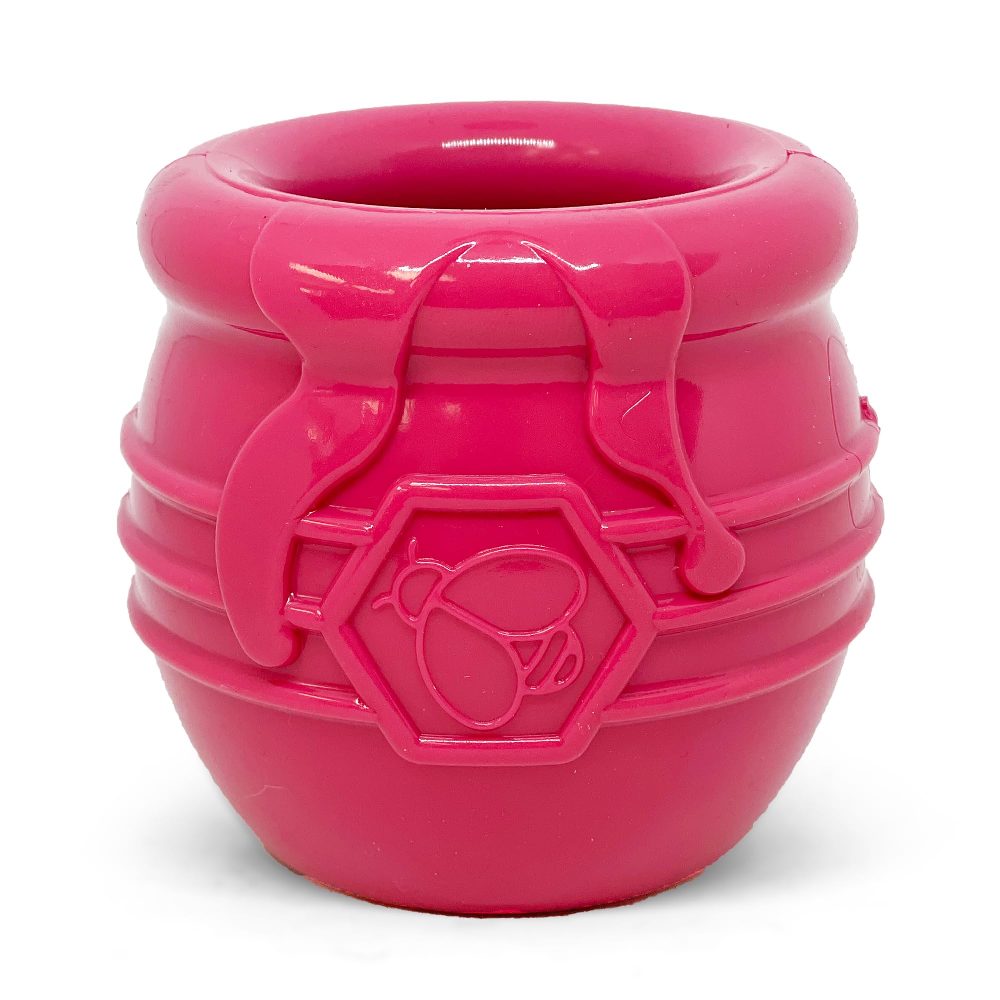 SodaPup Honey Pot, dispensador de golosinas para perros, ideal para juego diario.