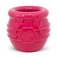 SodaPup Honey Pot, dispensador de golosinas para perros, ideal para juego diario.