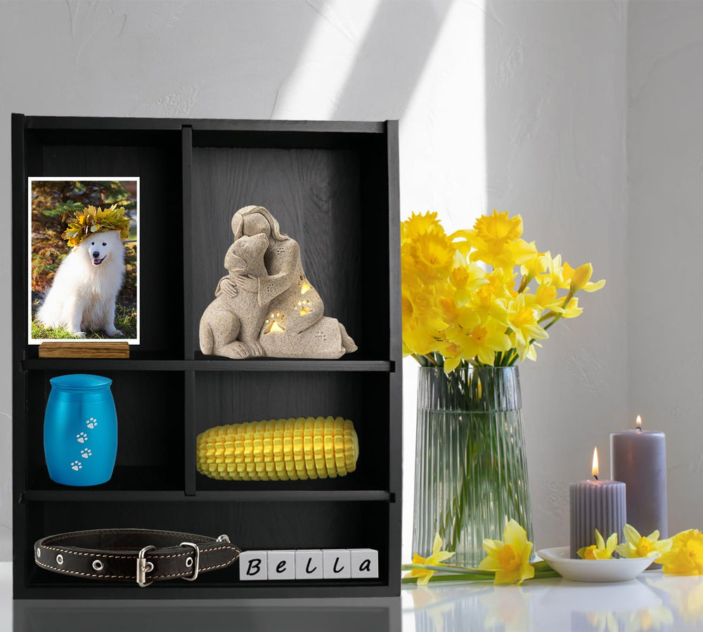 Sofunii recuerdo duradero para mascotas, guarda cenizas y objetos.