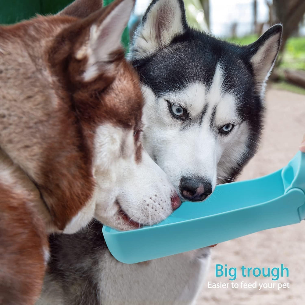 SOICTA botella plegable para perros medianos, ahorro de espacio en cada paseo