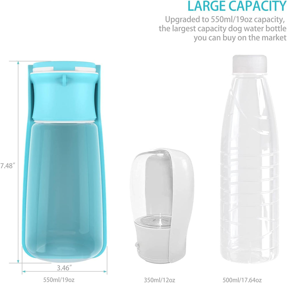 SOICTA dispensador-agua para perros pequeños, fácil de usar con una pulsación