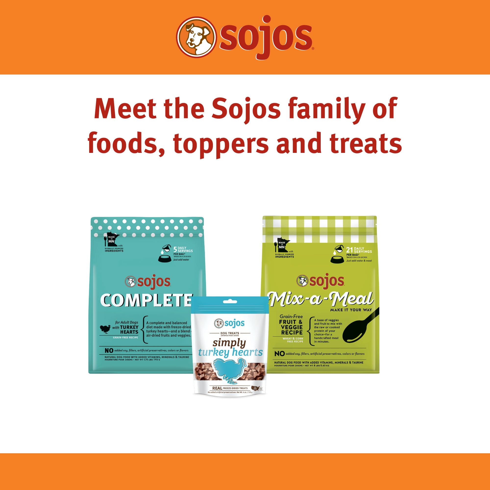 Sojos Complete bolsa de 7 libras, ideal para perros seniors activos.