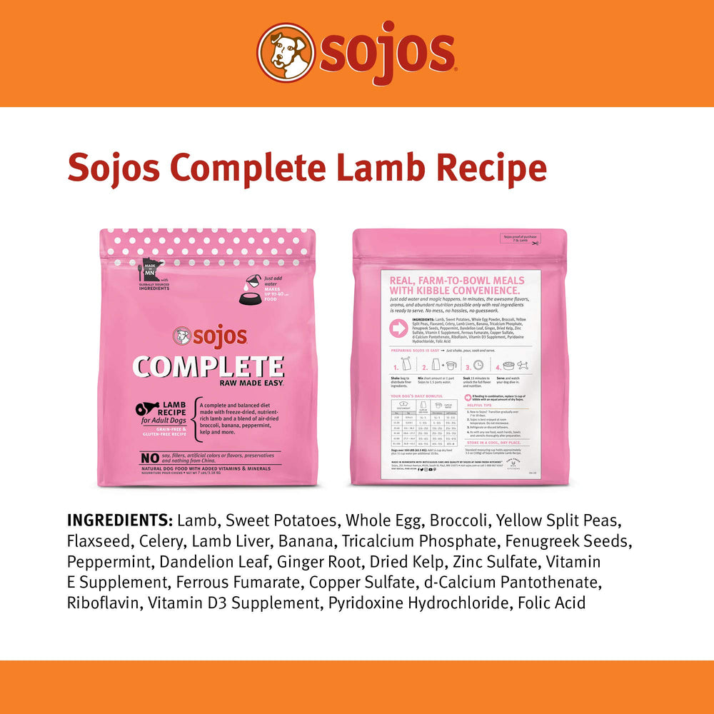 SOJOS ingredientes frescos cordero: fuente real de sabor y calidad.