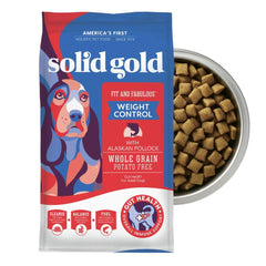 Solid Gold abadejo proteina magra para control de peso y sabor.
