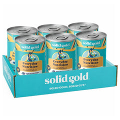 Solid Gold: pollo real en lata para perros, comida húmeda de alta proteína.