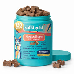 Solid Gold: paquete de suplemento para perros, ideal para el cuidado del césped.
