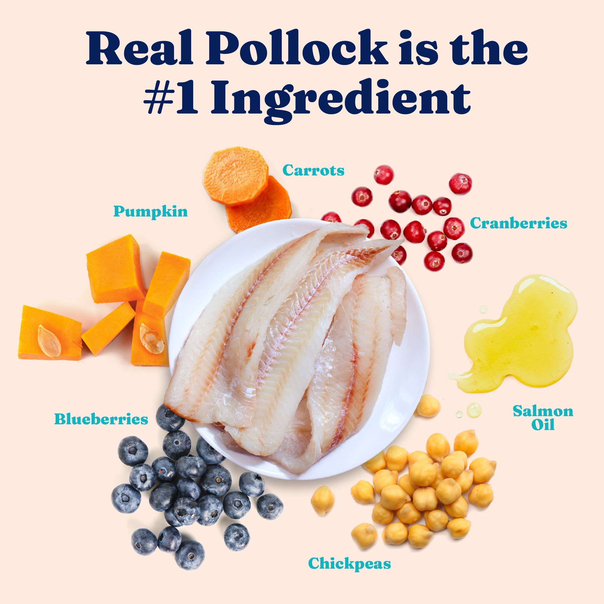 Solid Gold con pollock de Alaska y probióticos para digestión saludable.