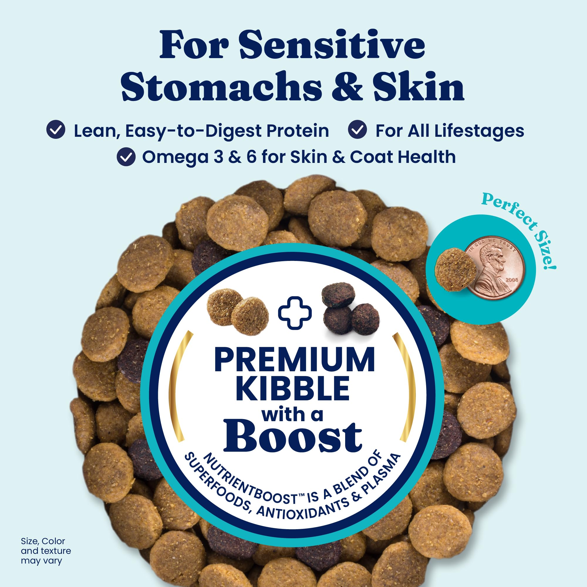 Solid Gold alimento para perros, envase de 22 libras para alimentación diaria.