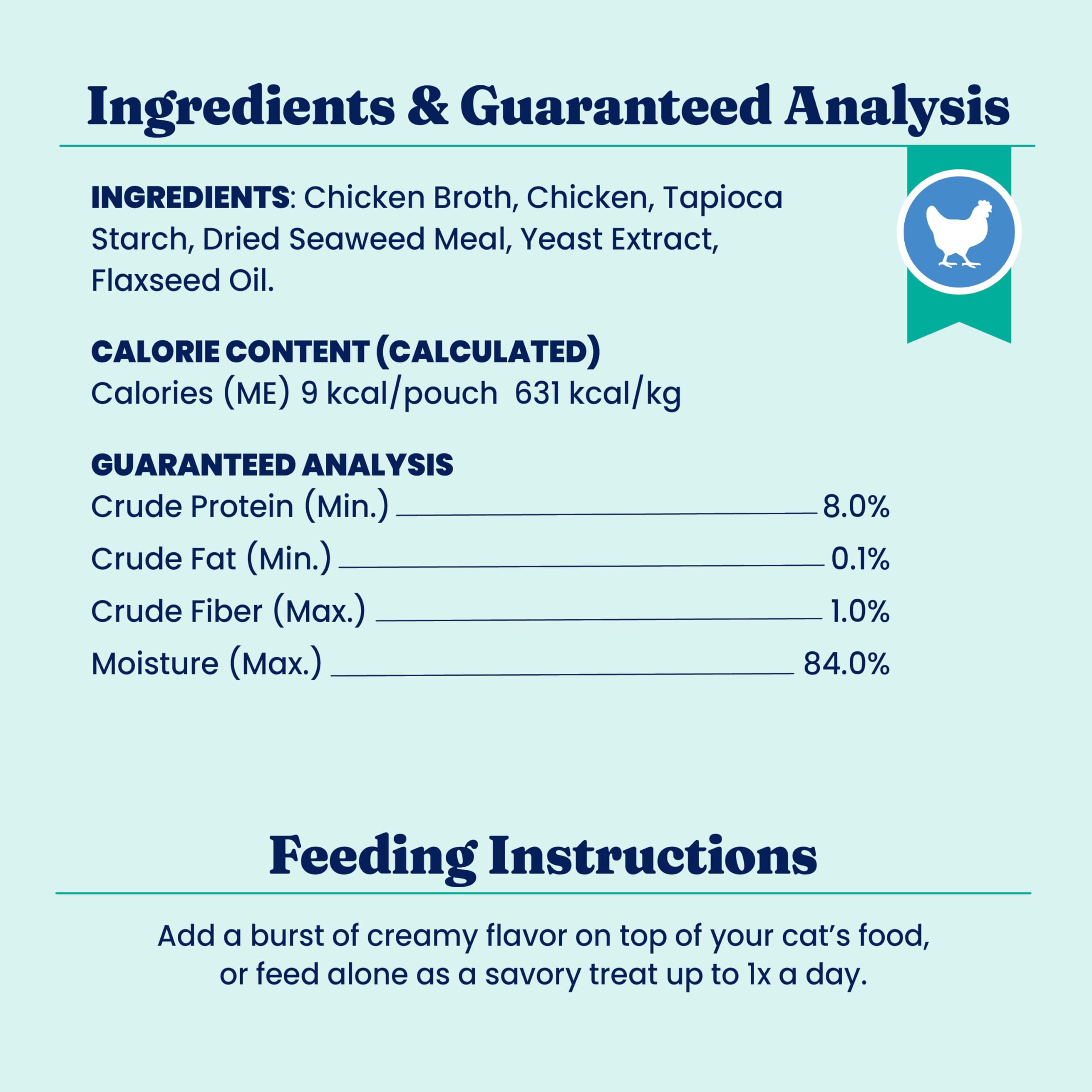 Solid Gold SeaMeal Squeeze: apto para gatitos y adultos, sabor de pollo delicioso.