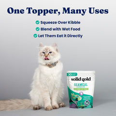 SeaMeal Squeeze: puré cremoso para premiar al gato.