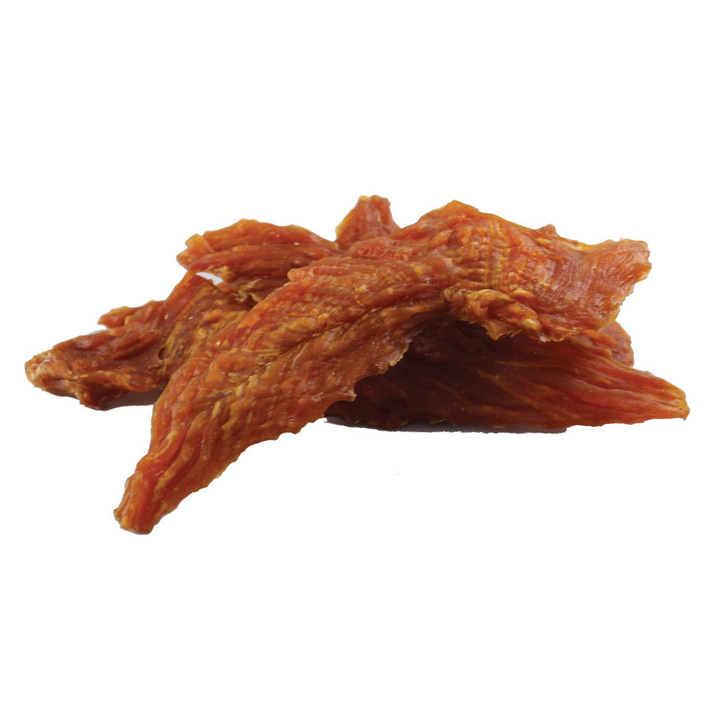 Solimo jerky de pollo, trozos masticables para premio diario