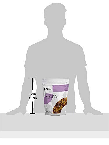 Solimo jerky patata dulce pato, ingredientes principales sin maíz