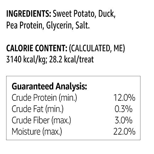 Solimo jerky patata dulce pato, recuerda brindar agua fresca durante el uso