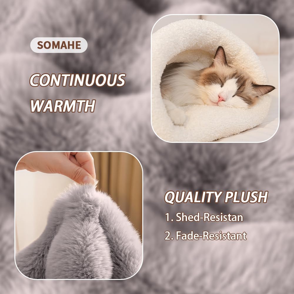 SOMAHE cama-gato lavable-maquina: limpieza rápida y sencilla.