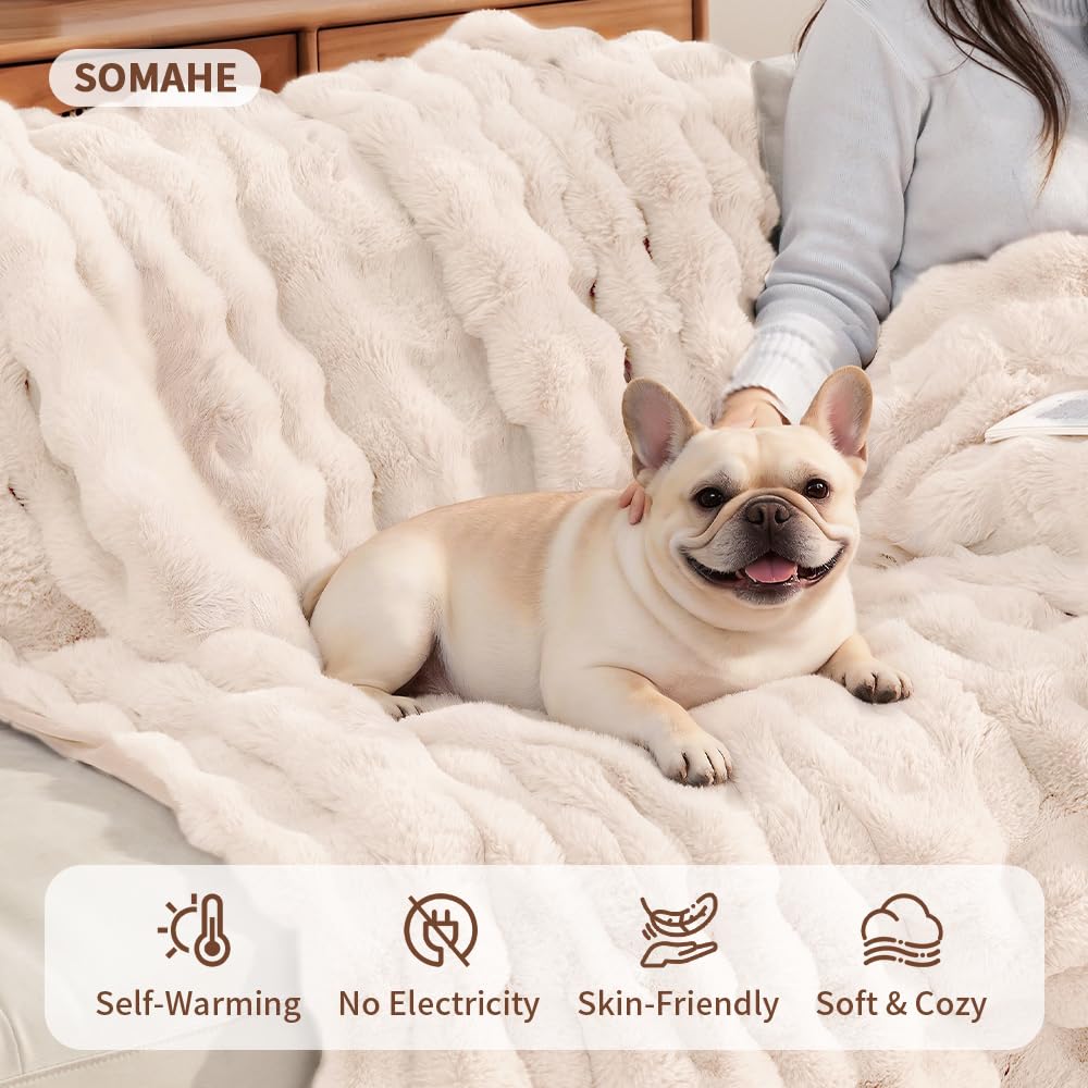 La manta SOMAHE 39x30 cubre crate, cama o coche de forma uniforme.
