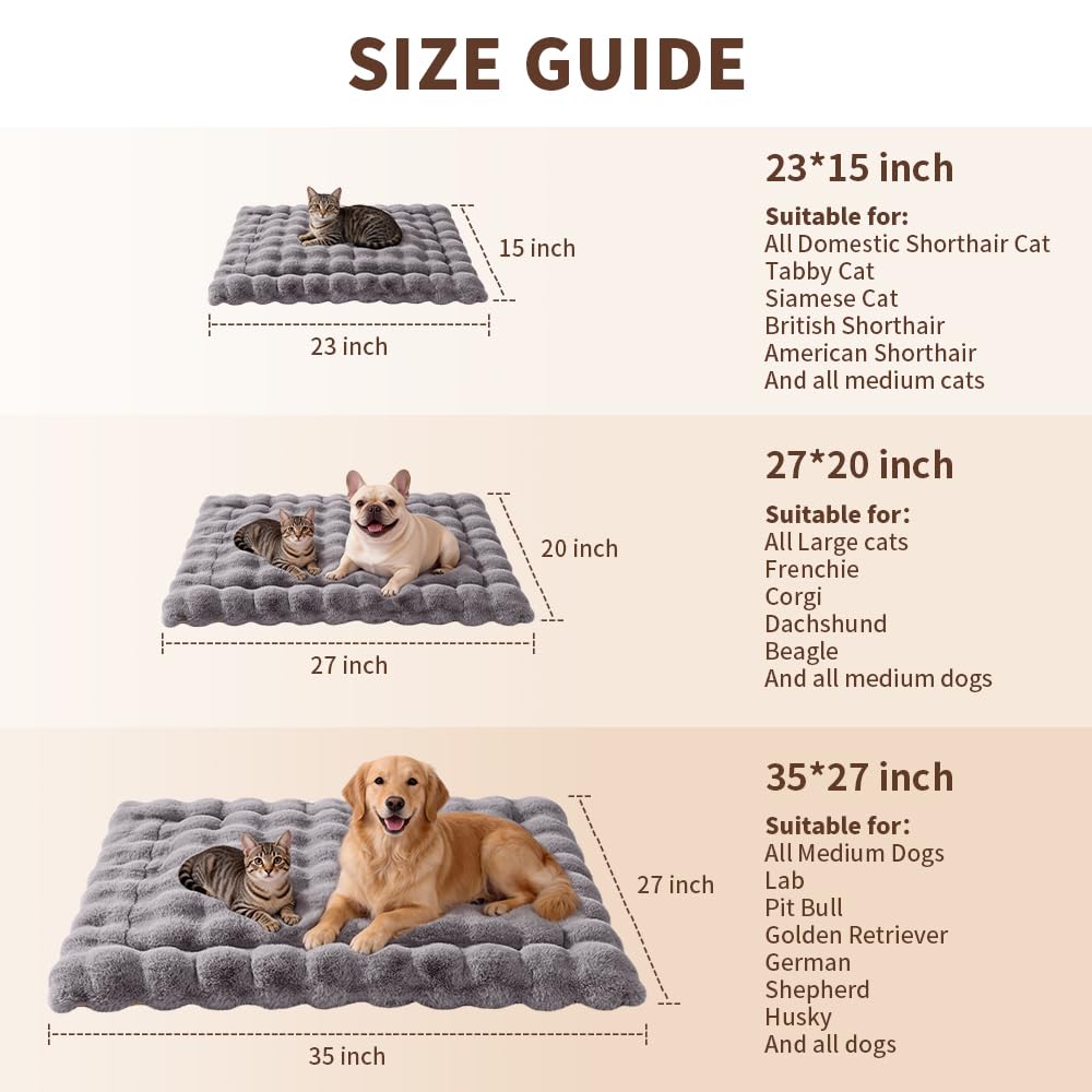 SOMAHE tamano-27x20-cama-pet-gris: ajuste versátil para espacios reducidos del hogar
