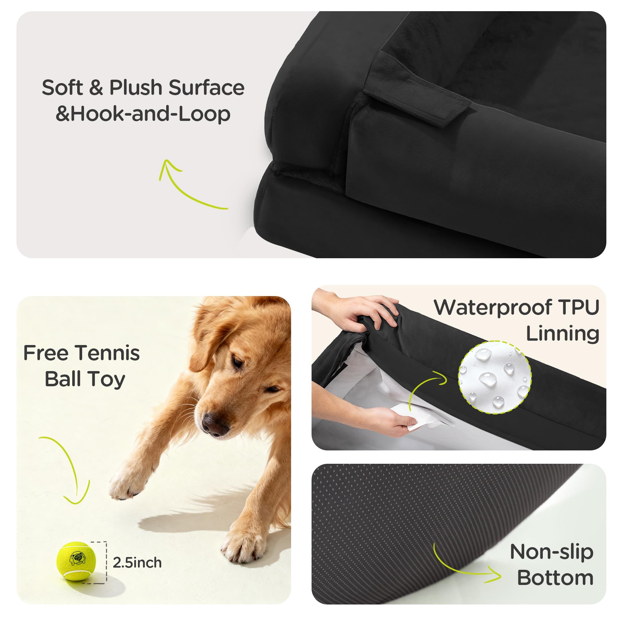 Incluye juguete de tenis Song Puppy para juego interactivo