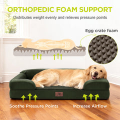 Cama Song Puppy XL relleno de espuma viscoelástica de alta densidad.