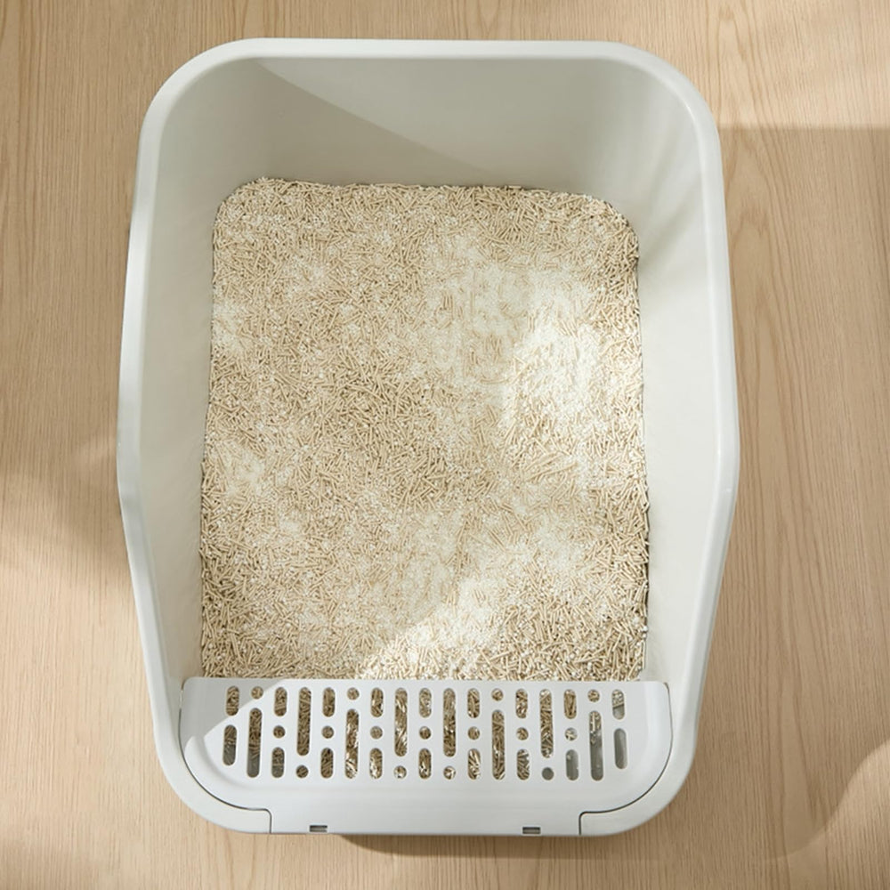 SpaceTime caja-gato higiene en hogar gris: mantenimiento sencillo para un hogar limpio