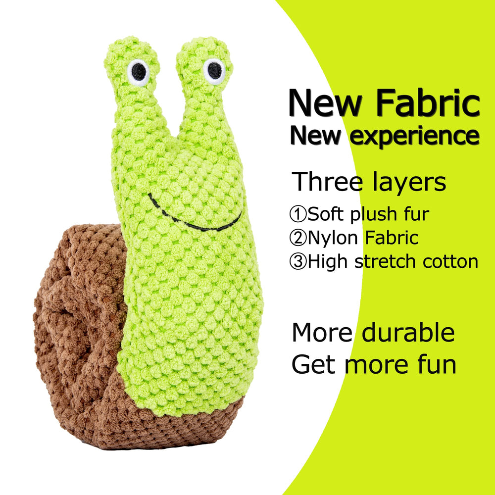 Juguete Spanomic de peluche con chirri para perros, entretenimiento suave.