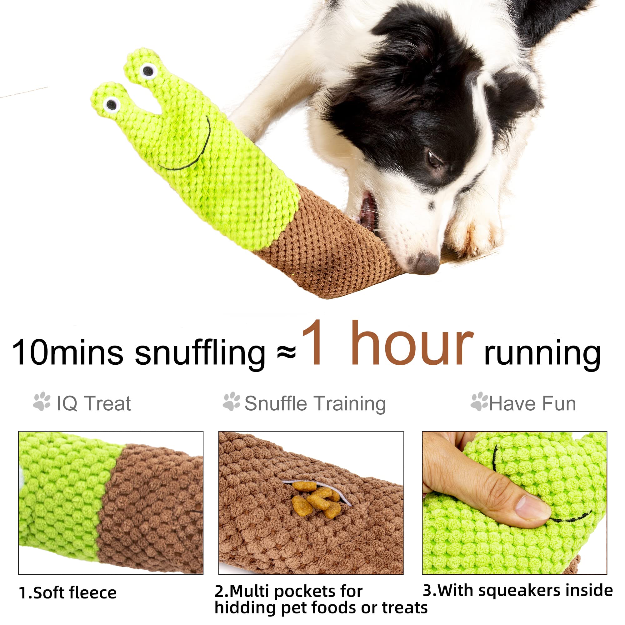 Spanomic rompecabezas para perro con enfoque olfativo, excelente para ejercicio mental.
