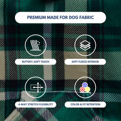 Spark Paws ajuste pecho amplio, cómodo para razas de pecho ancho.