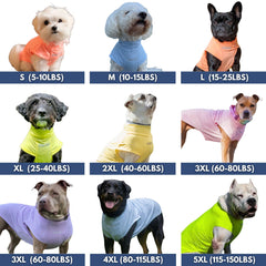 Spark Paws camiseta perro tejido ligero y transpirable para verano cómodo.