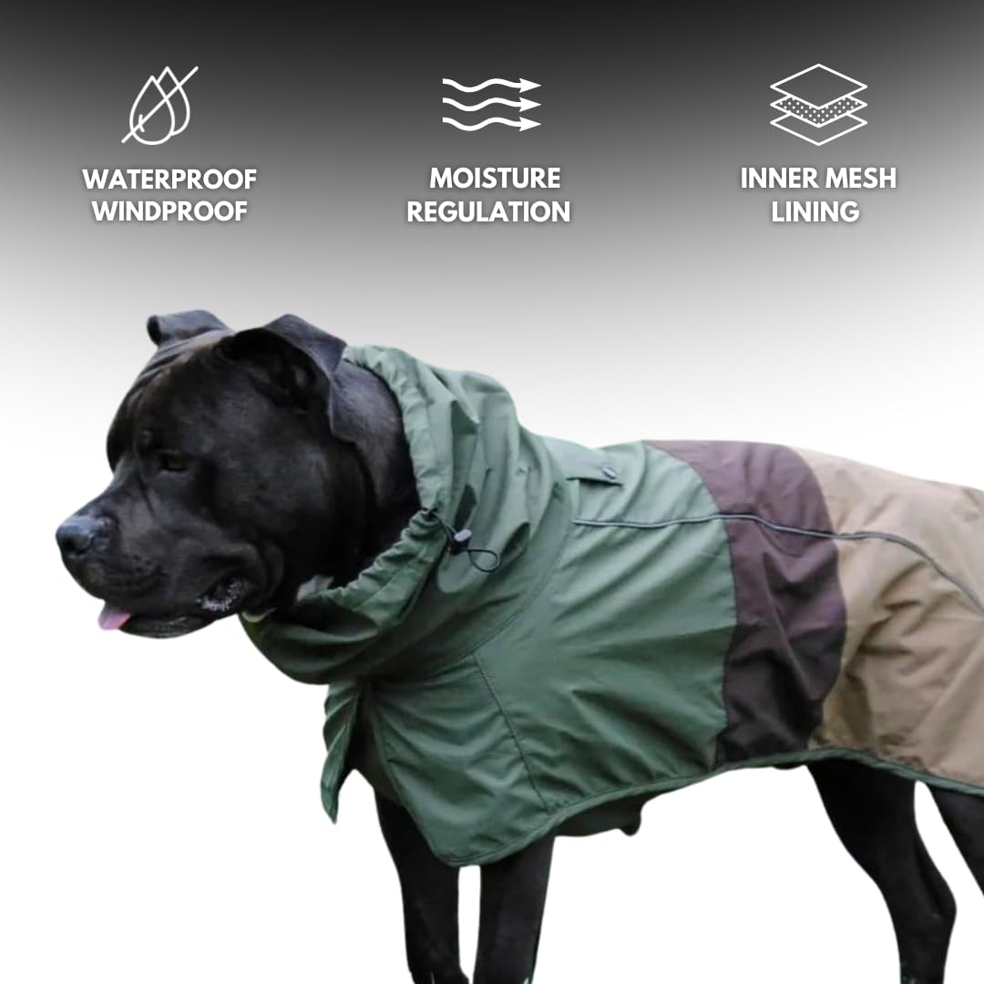 Spark Paws chaqueta para perros con malla interior para mejor transpirabilidad.