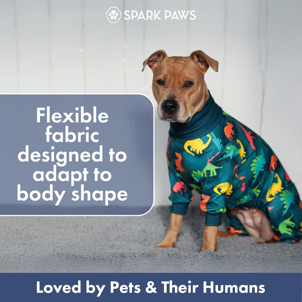 Spark Paws Pijama para Perro, material duradero: uso diario prolongado.
