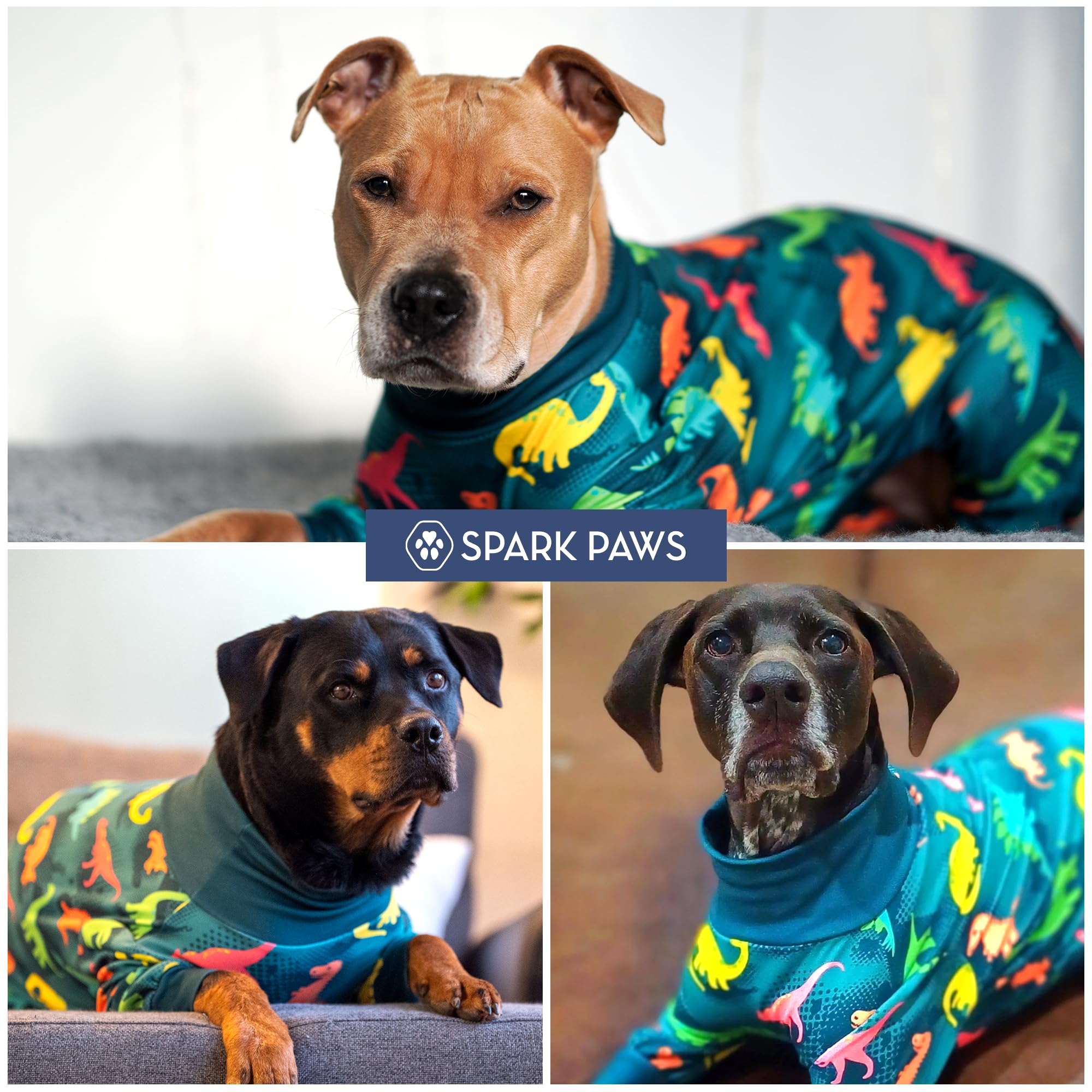 Spark Paws Pijama para Perro, uso diario: ideal para dormir y descansar.