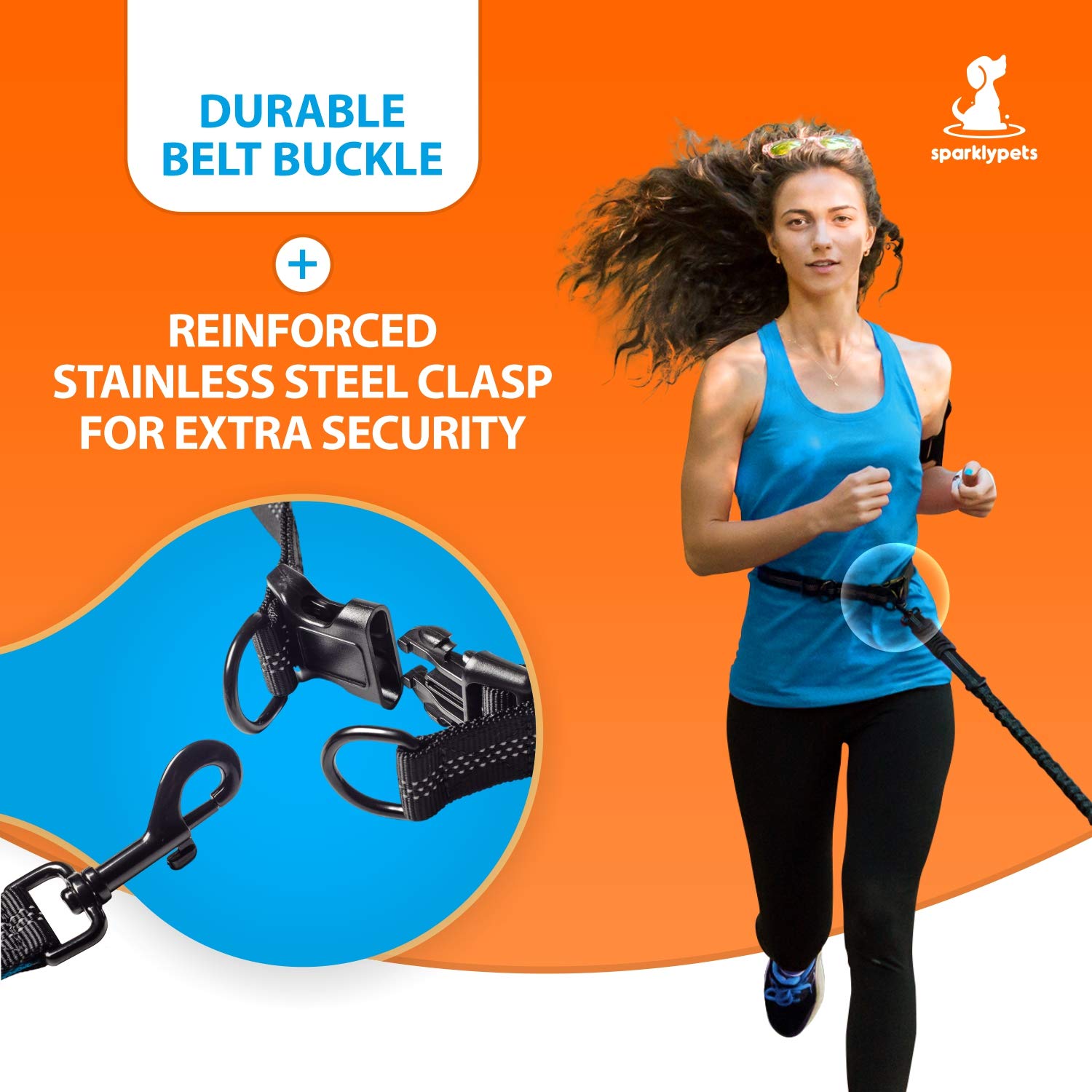 SparklyPets ideal para perros medianos y grandes, paseos más fluidos