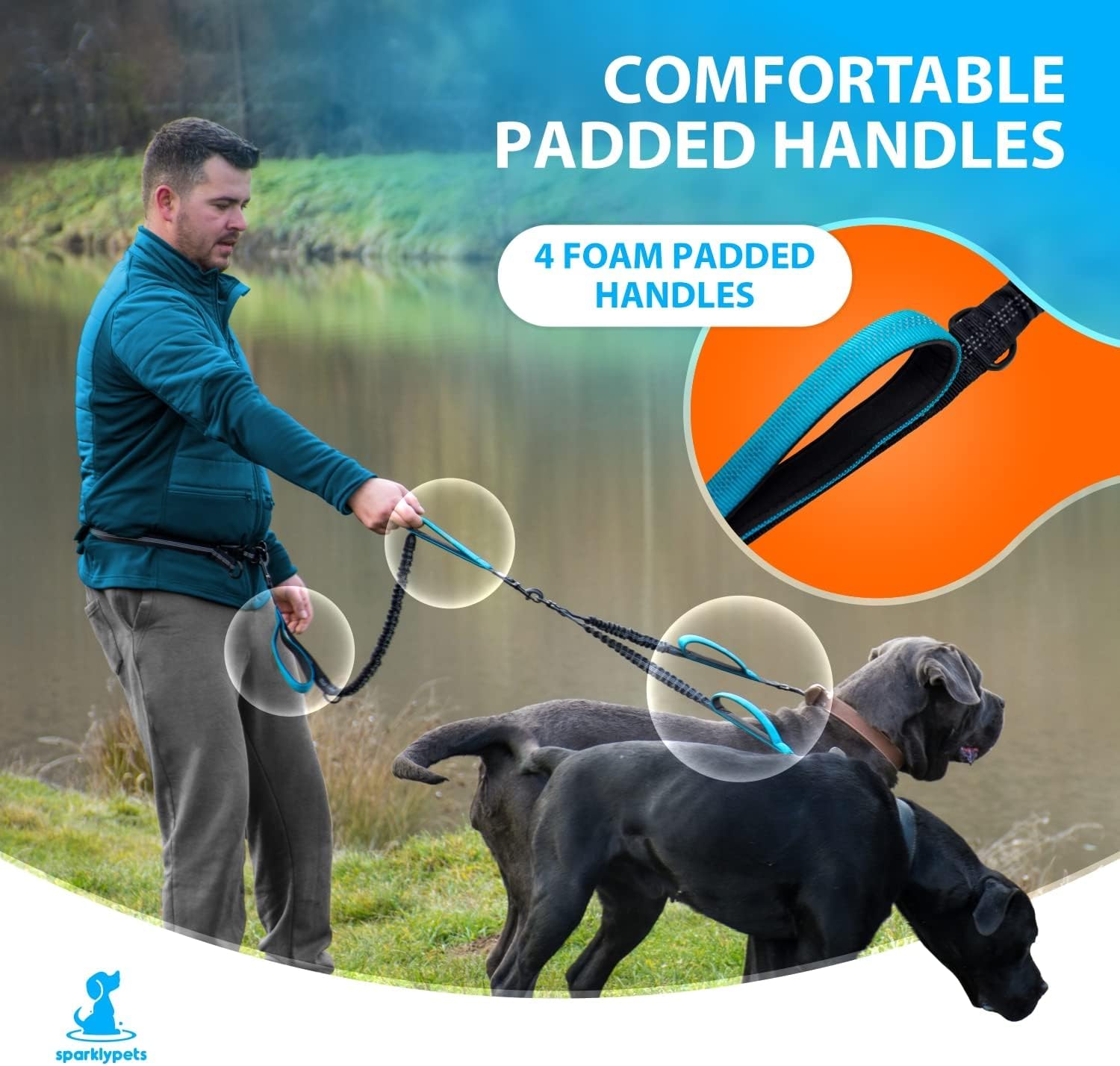 SparklyPets modo manos libres o tradicional para mayor versatilidad.
