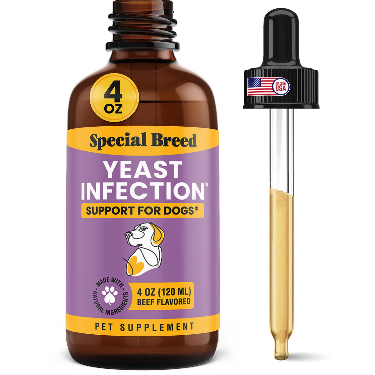 Special Breed: goteo de botella para perros, fácil de administrar.