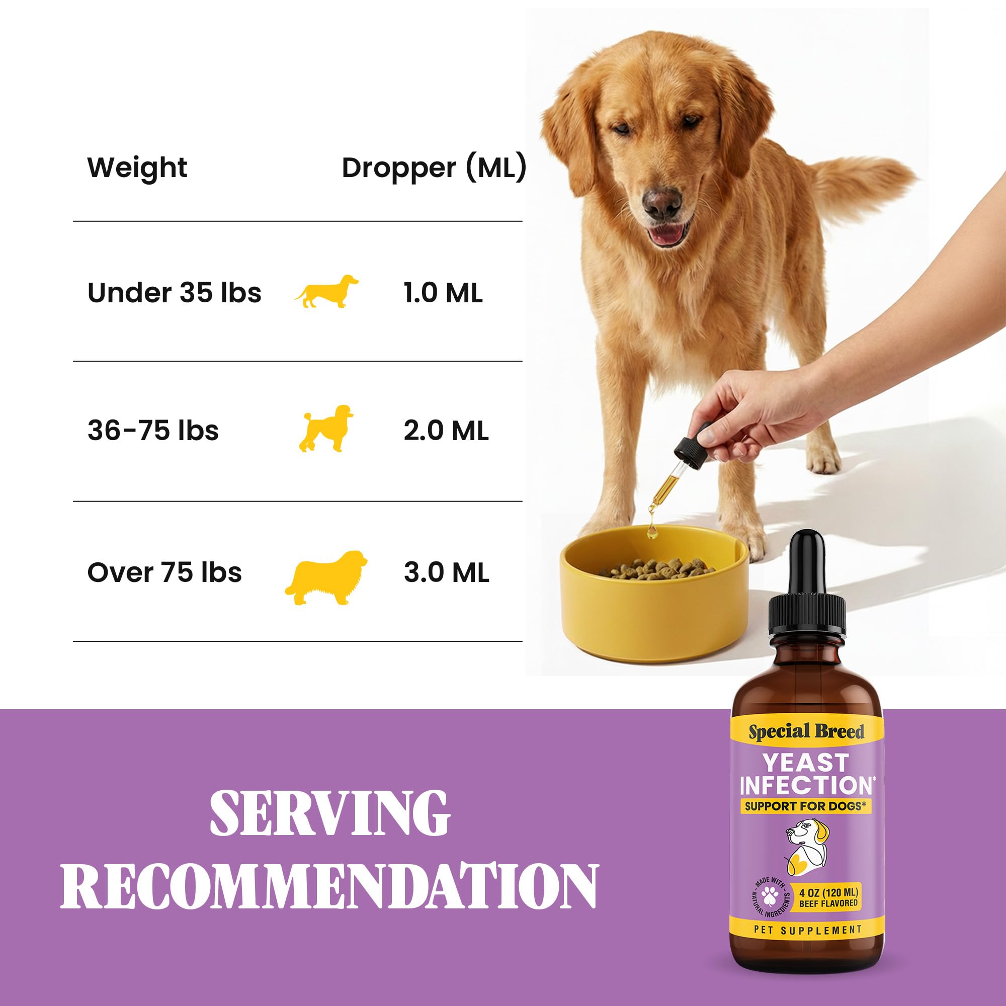 Special Breed: fórmula natural para el bienestar diario de perros.