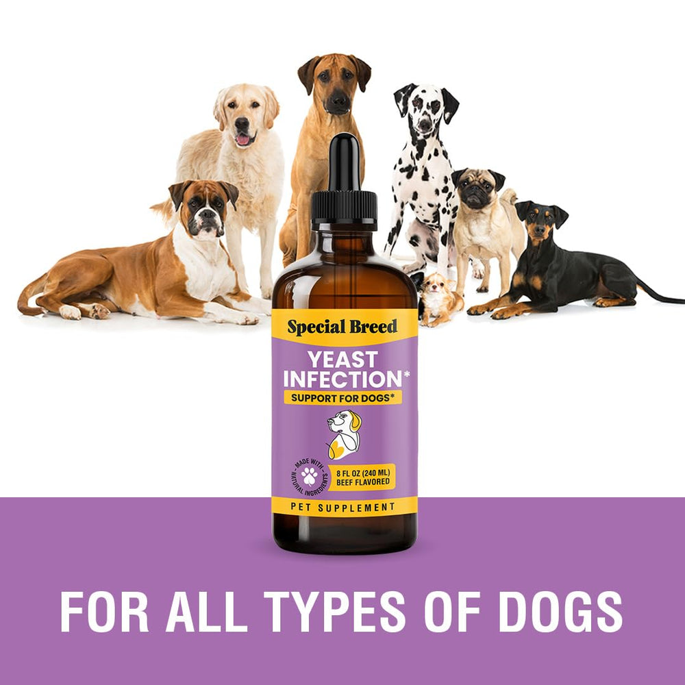 Special Breed Gotas: etiqueta del producto para identificar ingredientes seguros.