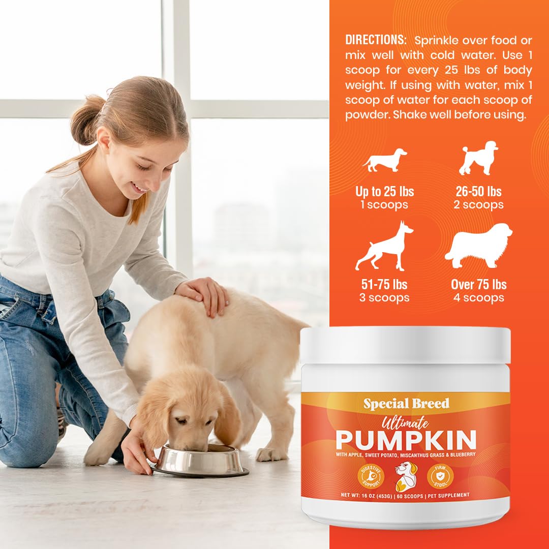 Special Breed: cada frasco facilita 60 porciones de fibra soluble e insoluble.