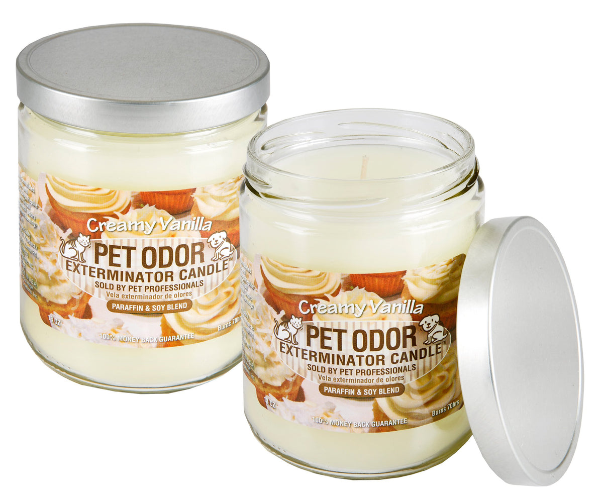 Vela SPECIALTY PET PRODUCTS aroma vainilla cremosa para perfumar espacios.