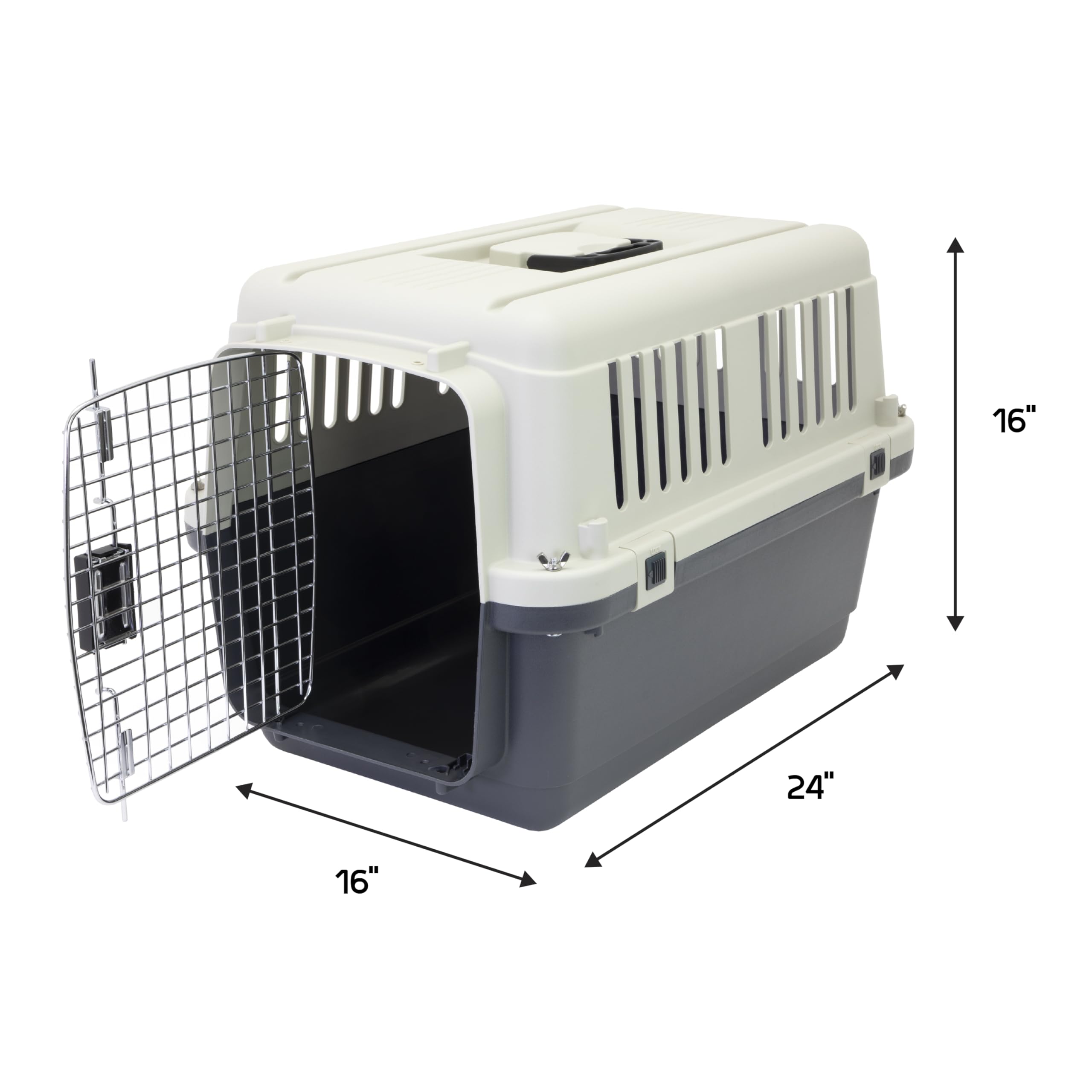 SportPet Transportín con asa superior para transporte cómodo