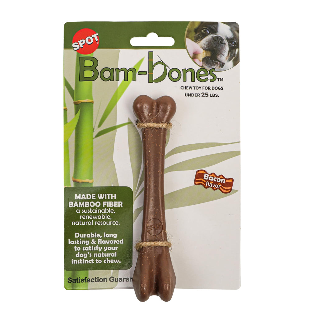 SPOT Bam-Bones ofrece agarre fácil para perros que muerden