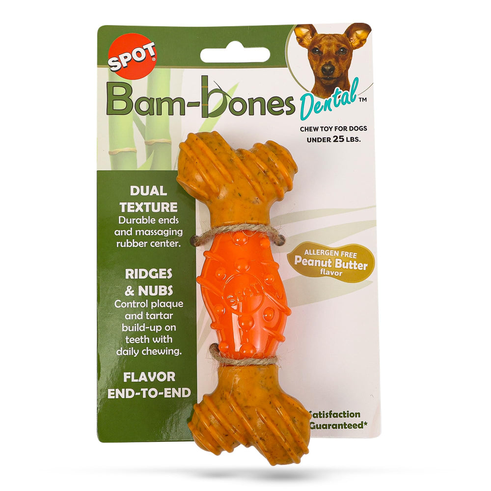 SPOT Bam-Bones tamaño mediano para perros de hasta 25 lb