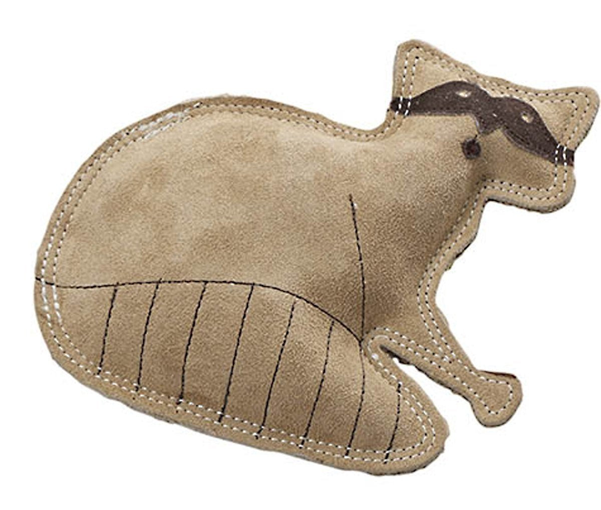 SPOT ardilla: juguete de cuero y yute para masticar y jugar al aire libre