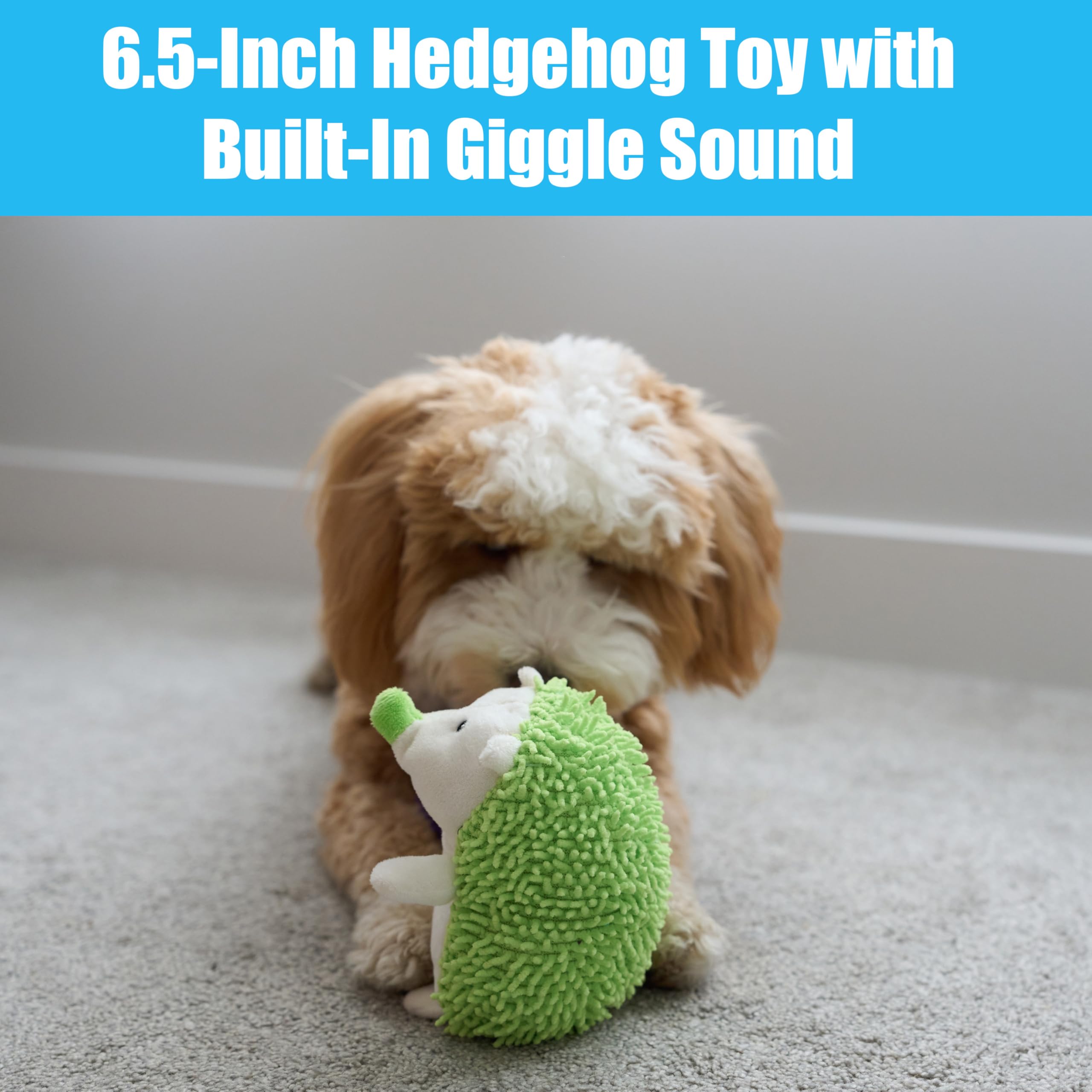 SPOT erizo peluche con juego interactivo que provoca risas