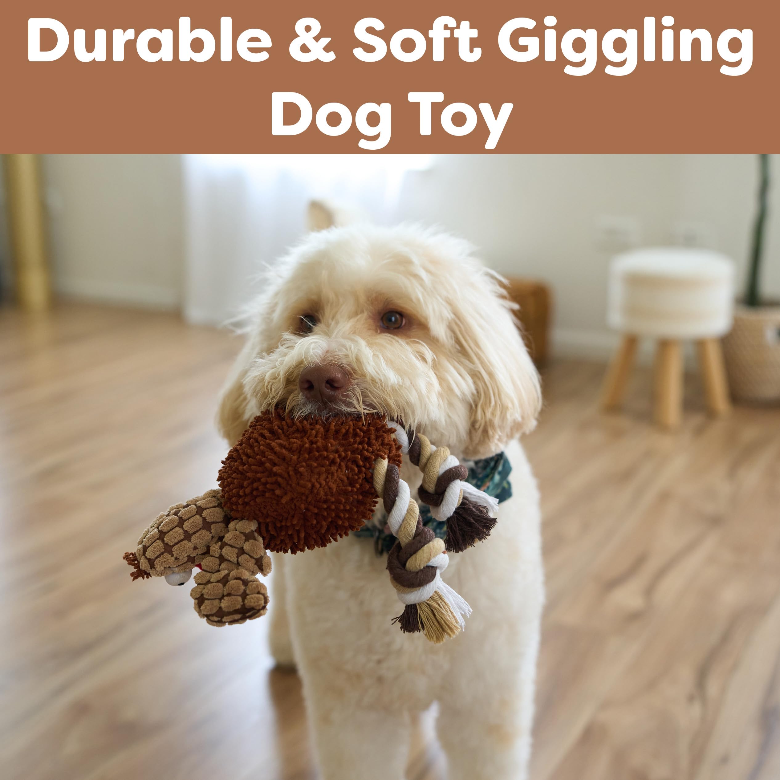 SPOT Gigglers peluche de 12 pulgadas: tamaño ideal para perros pequeños.