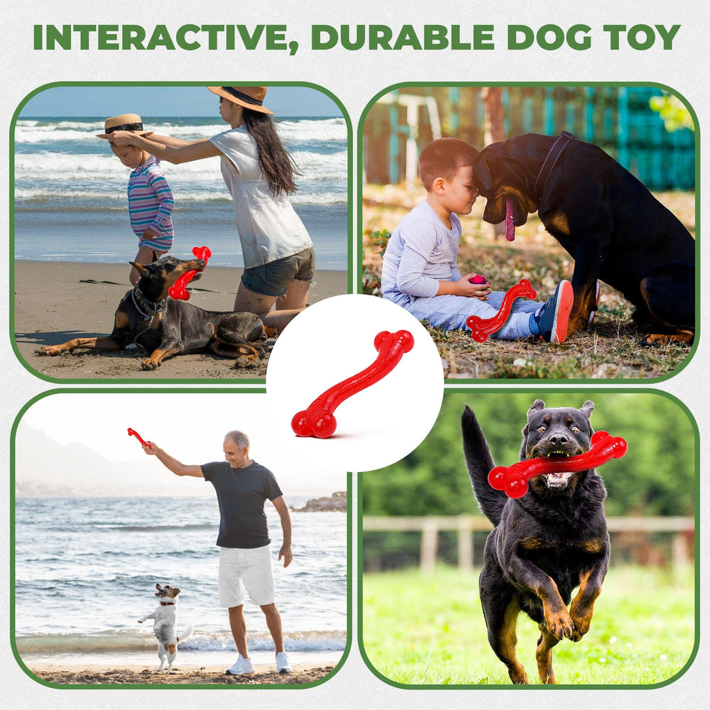 SPOT Play Strong Diseno Hueso Interactivo; estimula juego y recompensa.