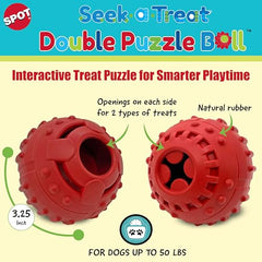 SPOT Seek-A-Treat: dos compartimentos para golosinas de tamaños diferentes