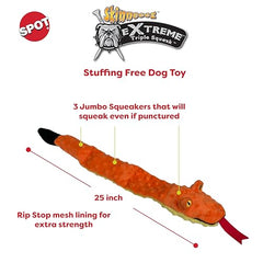 SPOT Skinneeez Extreme Serpiente con malla resistente para mordedores activos.
