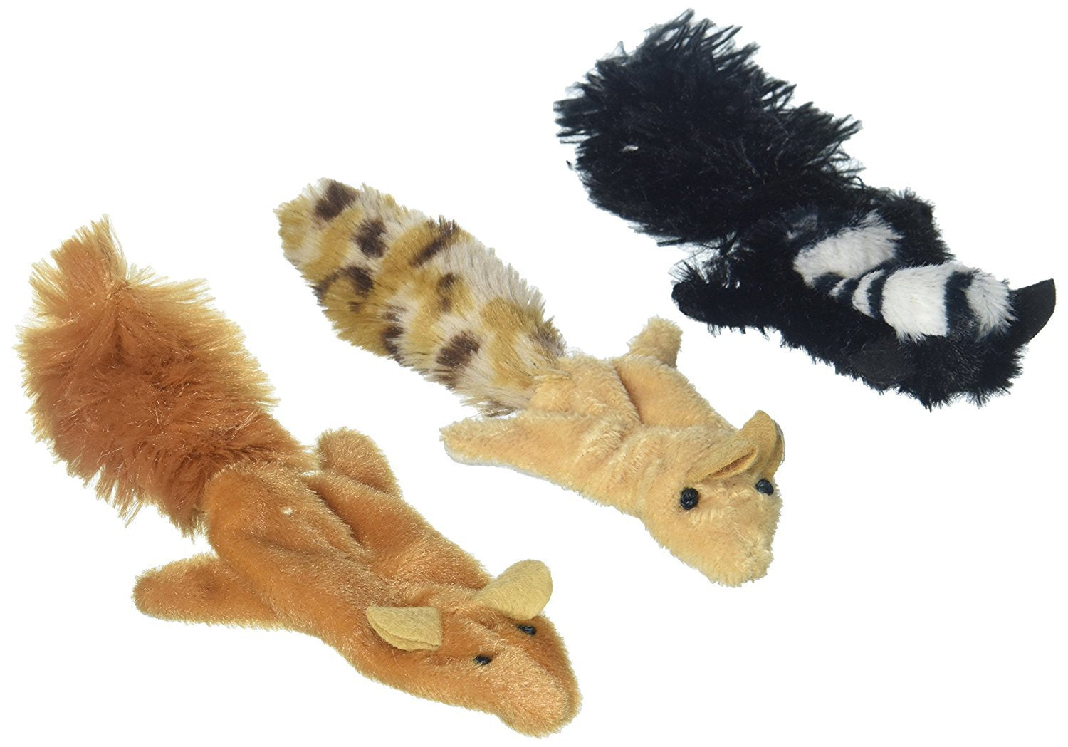SPOT Skinneeez Forest Creatures ardilla, juguete sin relleno para juego activo