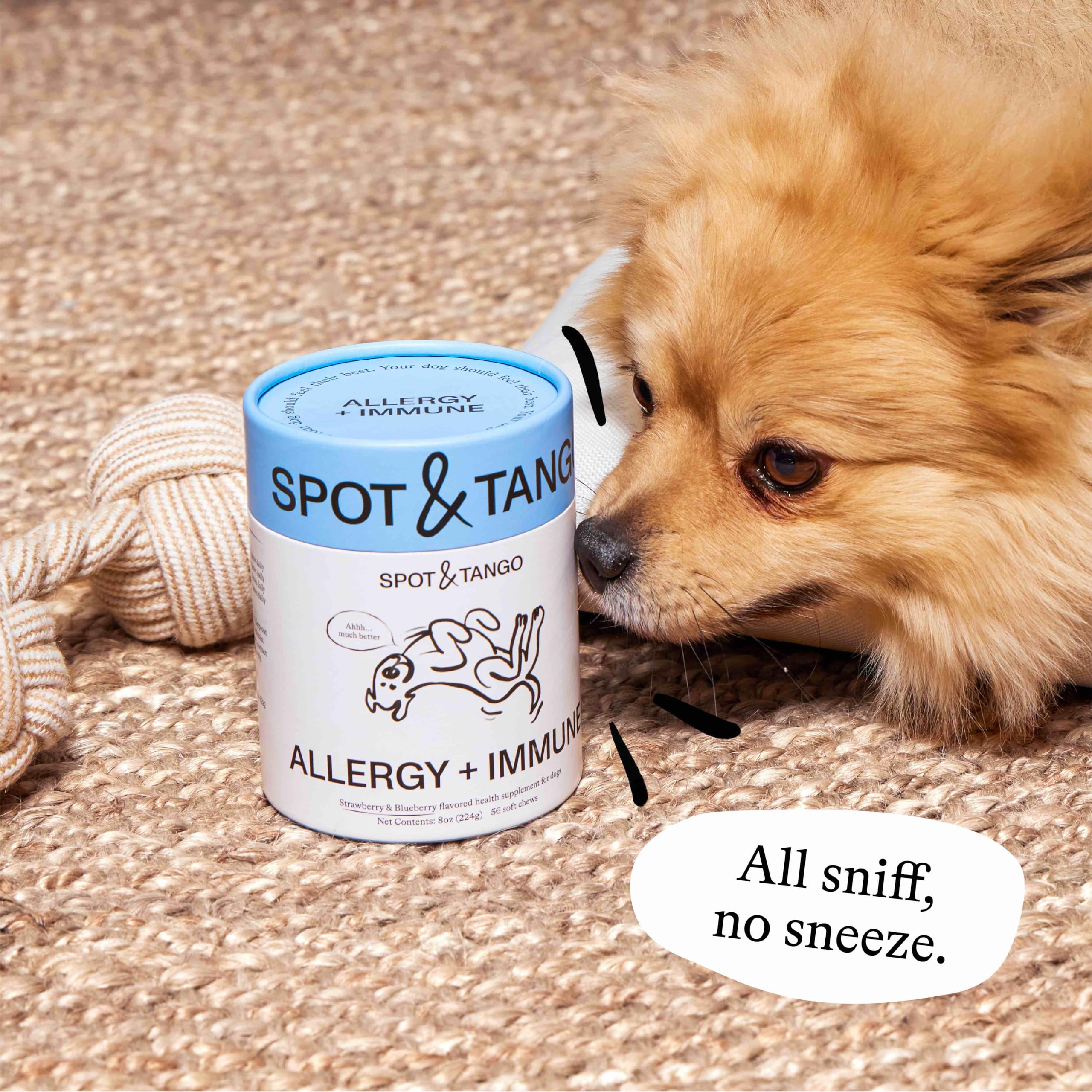 Spot & Tango: omega-3 en aceite de salmón para perros.