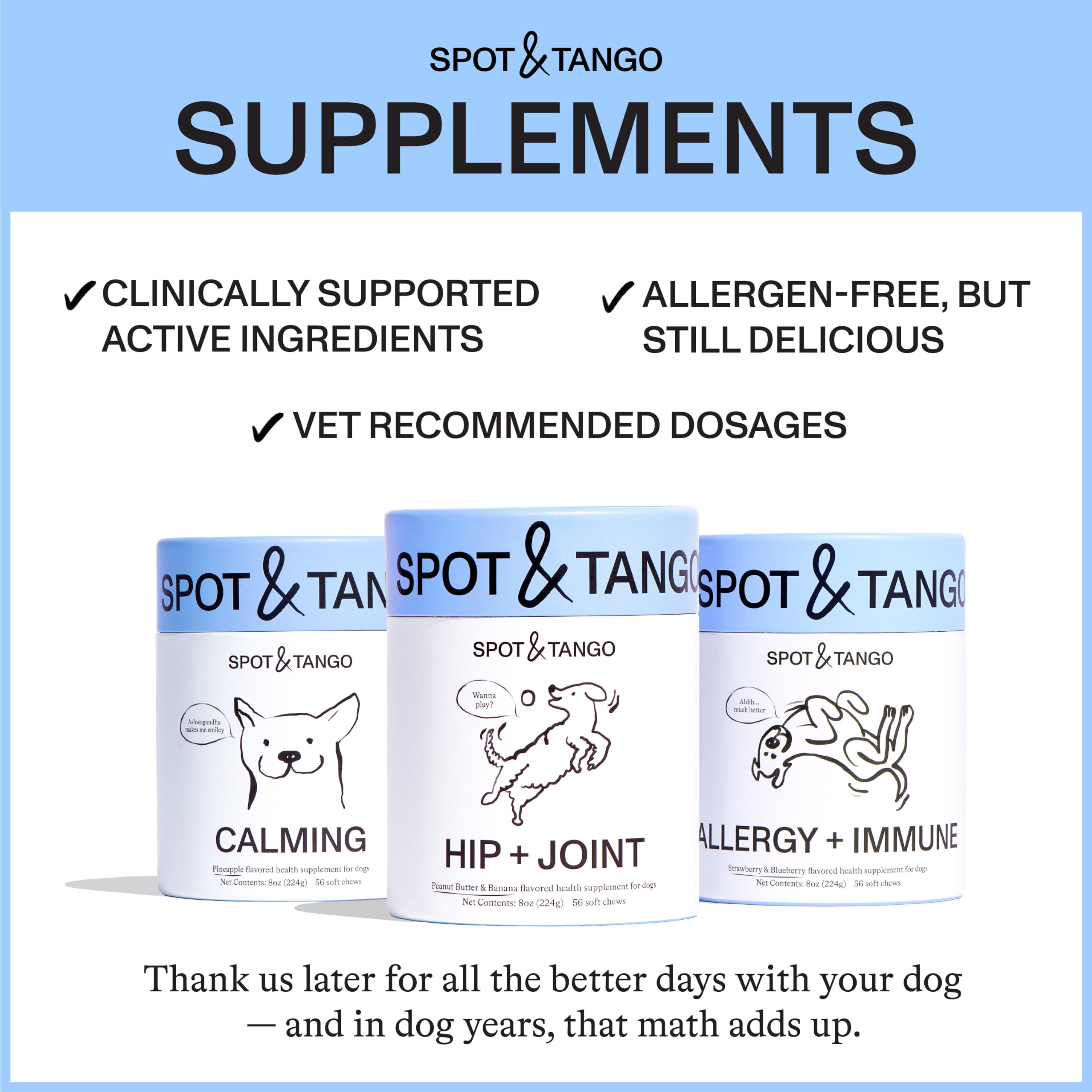 Spot & Tango sin sabores artificiales, opción limpia para perros